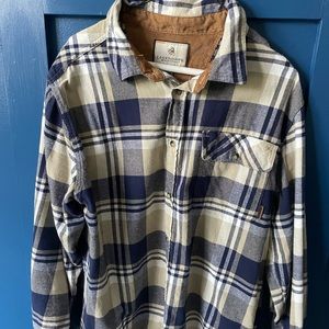 Great Legendary Whitetails plaid button up